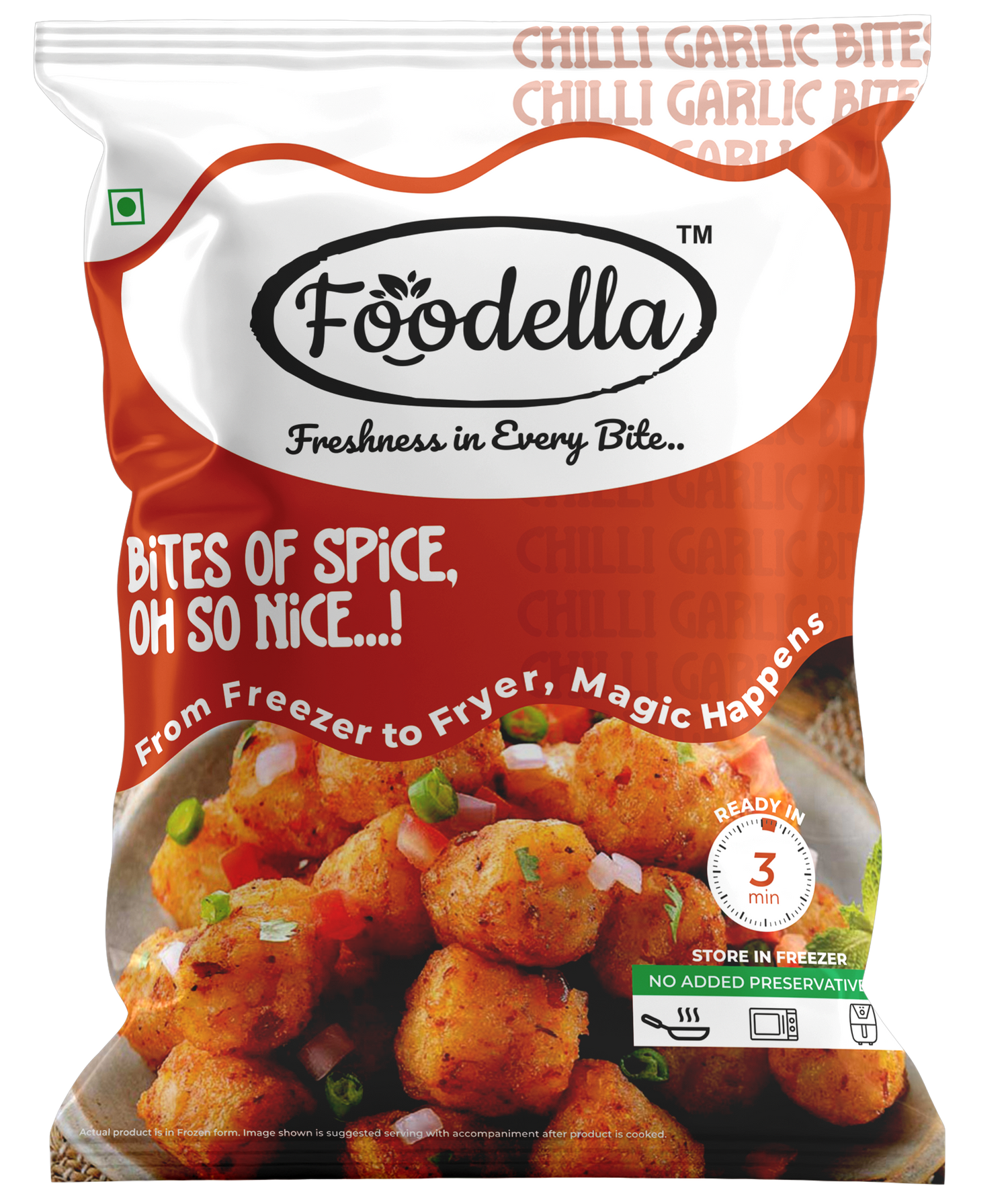 CHILLI GARLIC BITES