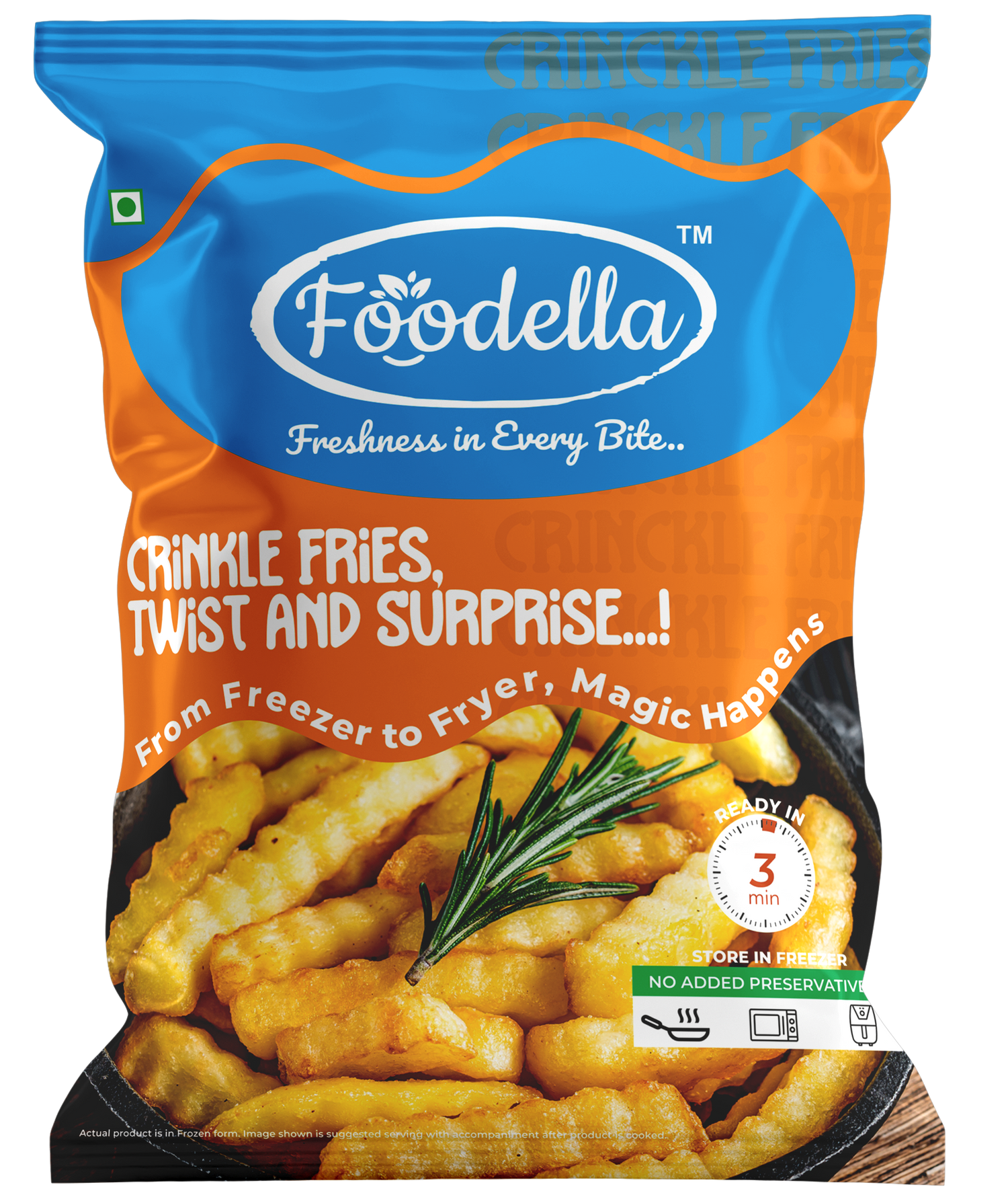 CRINKLE FRIES