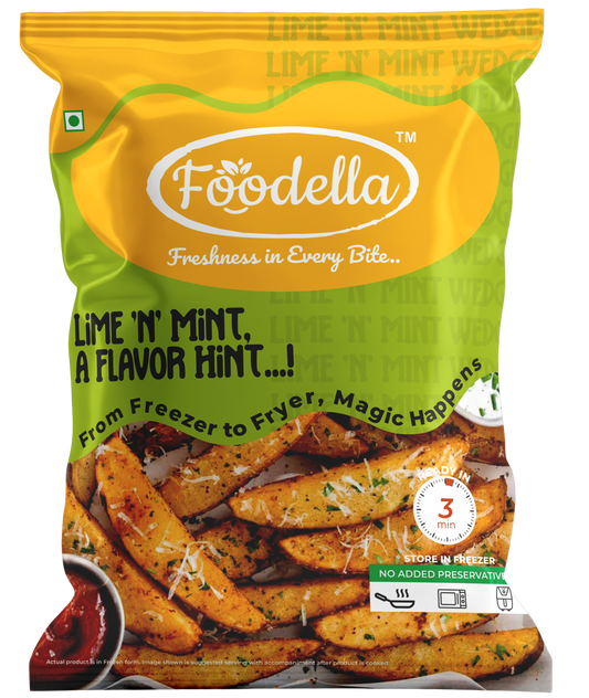 LIME AND MINT WEDGES